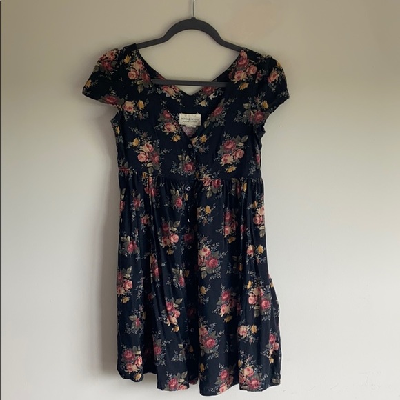 Demin&Supply Ralph Lauren Floral Babydoll Dress XS - Picture 1 of 6